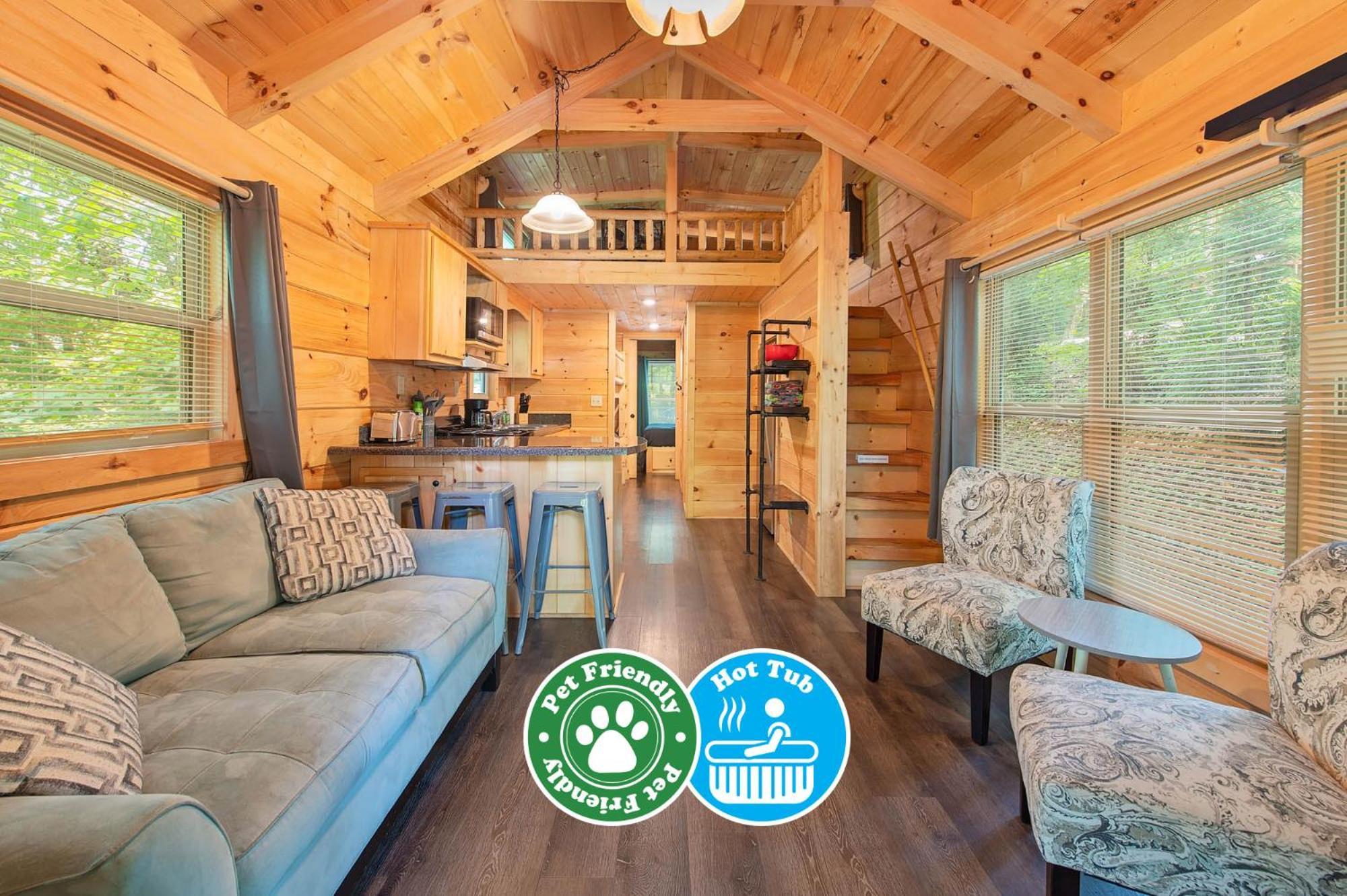 Eden Cabin Forested Tiny Home On Lookout Mtn Чатануга Екстериор снимка